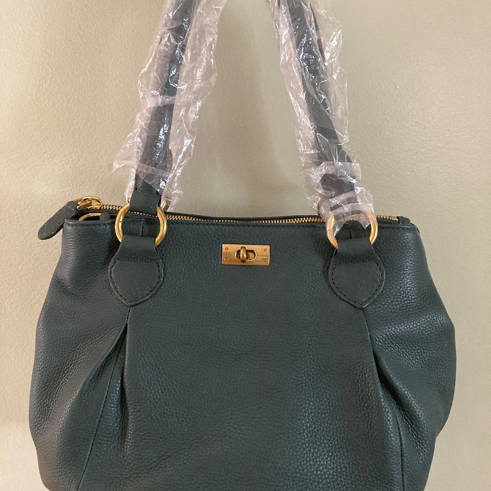 J. Crew Green Bag